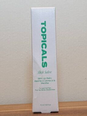Topicals Slick Salve Hydrating Mint Lip Balm NIB